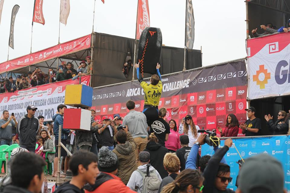 Iain Campbell wins first APB World Tour Grand Slam in Arica, Chile