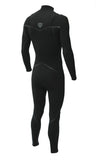 "SULTAN" Open Ended Chest Zip 3/2mm Black Steamer 2017
