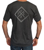 Diamond Tee Dark Grey - Two Tone